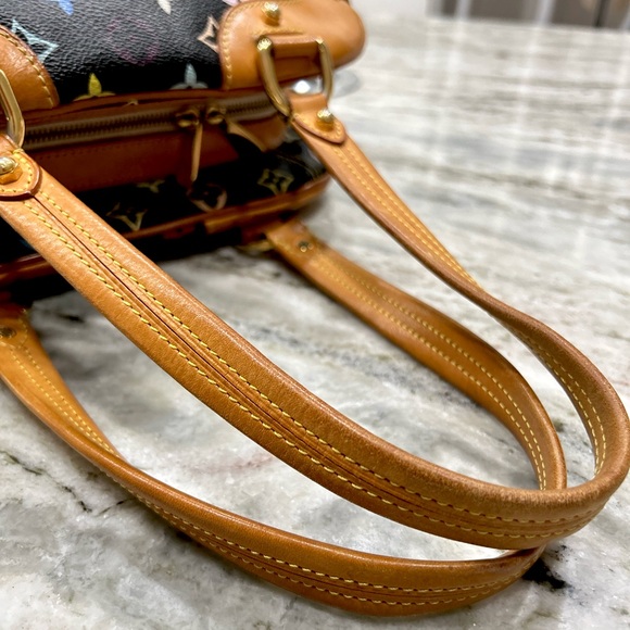 Louis Vuitton Claudia Black Multicolored Murakami Bag - Picture 8 of 17